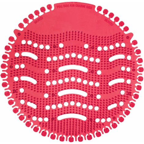 Ecrans d'urinoir, Tapis d'Urinoir, Filtre à urinoir -(10 pièces) (1/2)