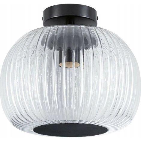 Ruya lampe noire 25 cm IP44 (1/3)