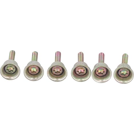 6 vis M4 MS260 en aluminium pour support de frein de chaîne de tronçonneuse Stihl 024 026 (1/5)