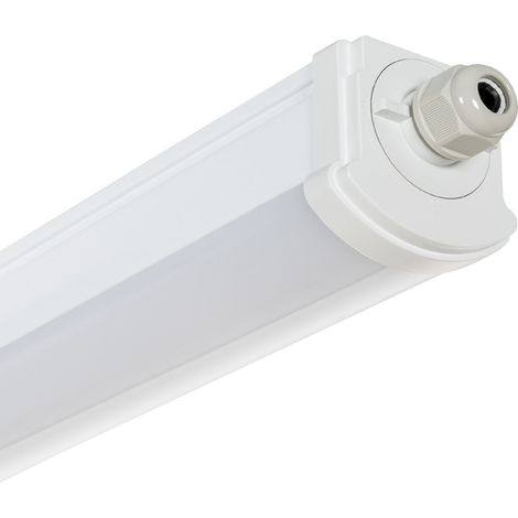 LED Feuchtraumleuchte 120cm 30W IP65 mit Radar Bewegungssensor 4000K Neutralweiß (1/5)
