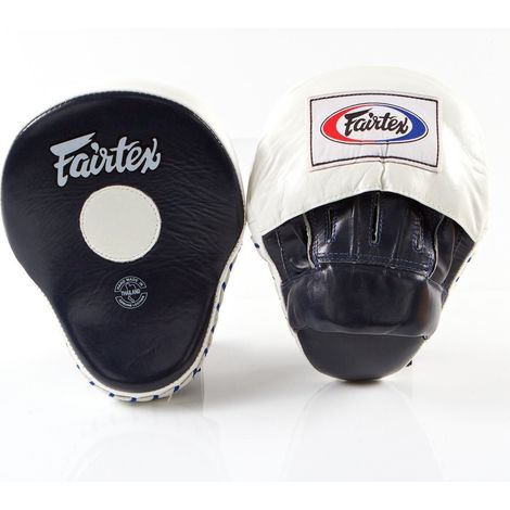 Protectores de boxeo Fairtex FMV9, color negro/blanco (1/3)