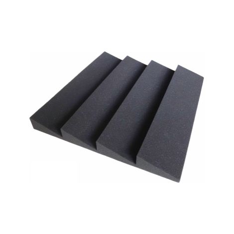 Placche sp 5 cm I fonoassorbenti insonorizzanti piramidale per correzione audio in poliuretano isolamento acustico dj (1/2)