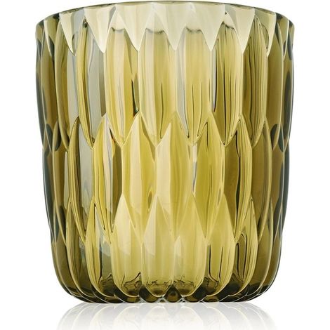 Vaso contenitore Jelly realizzato in PMMA colore verde Kartell 01227E2