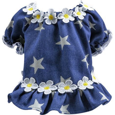 Robe Daisy, vêtements pour chiens, tenues pour animaux de compagnie pour S (1/3)