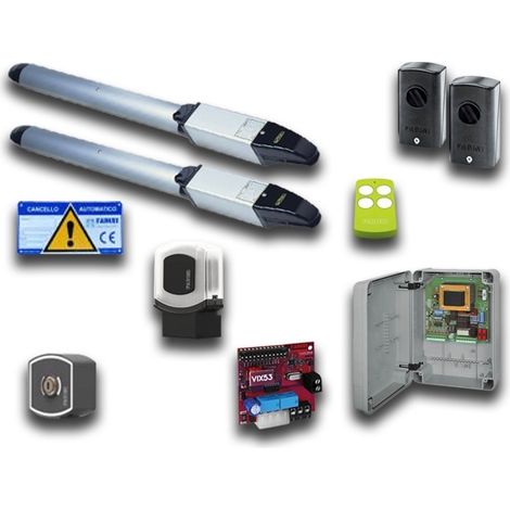 Komplettset für Flügeltore 230V FADINI KIT NUPI 66 6660K0VL
