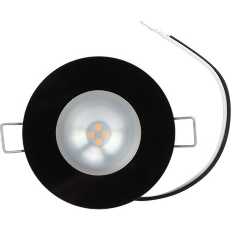 Plafonnier LED blanc chaud 2,8 pouces pour camping-car, étanche IP66, 365 lm, pour intérieur de yacht ou de bateau (salle de bain), 12 V ou 24 V CC (1/5)