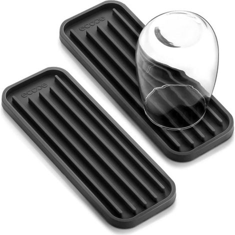 Abtropfmatte Silikon 2 St&xFCcke (21,5 x 7,8 x 1 cm) (1/5)
