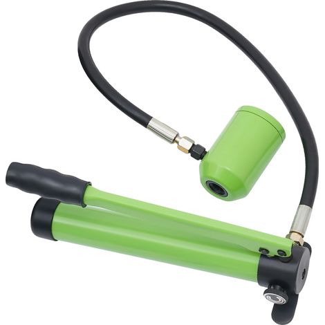 Jeu de poinçon hydraulique, construction durable, comprend 6 matrices, vert (1/2)