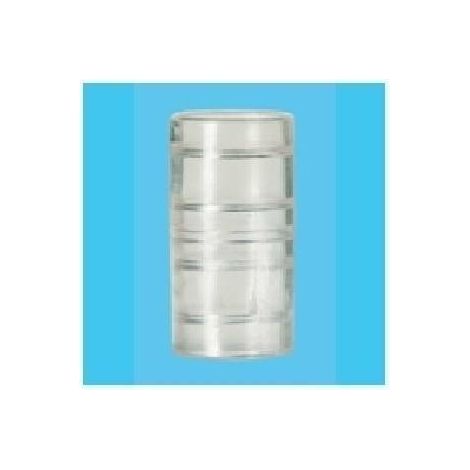 Insat 20 mangas flexibles en pvc transparente para el diÁmetro corrugado 25mm 10656