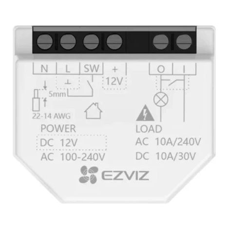 Ezviz T35WD Enchufe Inteligente Relé Wi-Fi 1 Canal Blanco