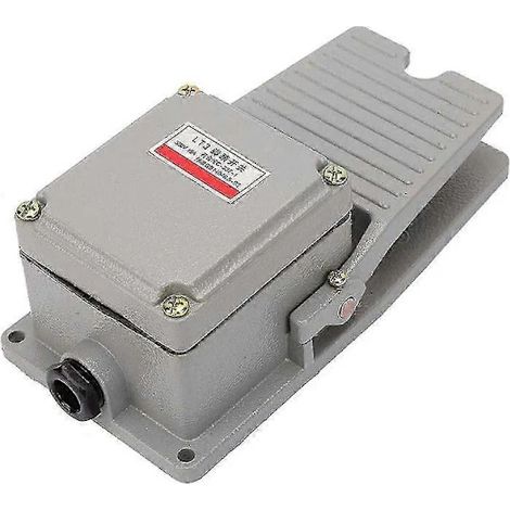 Pédale - Pédale antidérapante avec boîtier en aluminium, pédale momentanée, contacts en argent LT3 (1/3)