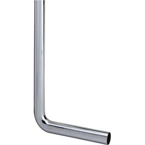 Viega tube de sol coude long pour siphon gobelet 6/4x68cm chrome
