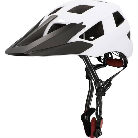 FISCHER FAHRRAD Casco MTB Bianco Taglia=S/M circonferenza cranica=54-58 cm