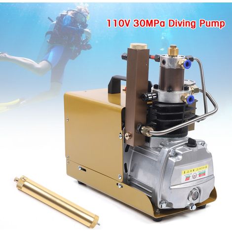 Compresseur d'air comprimé compresseur haute pression 300 bar / 4500psi pompe à air 1800w (1/5)