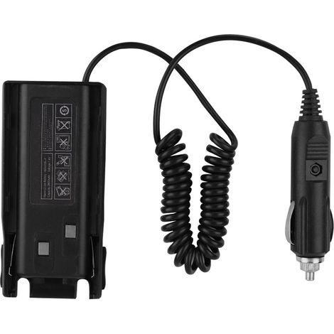 Chargeur Voiture pour Talkie-Walkie Baofeng UV82, UV-82L, UV-8D, UV-89, UV-82HP - Adaptateur Alimentation Véhicule