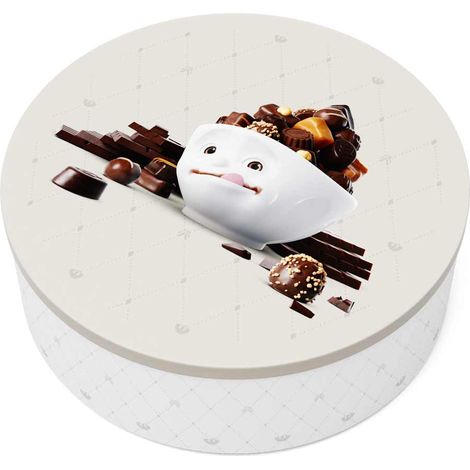 Boite en métal Sweet Choco Tassen fabriquée en Allemagne (1/4)