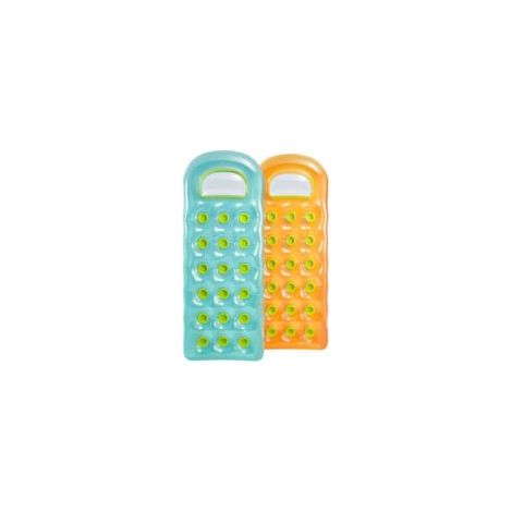 ZOLGINAH Matelas gonflable transparent à poches - 188 x 71 cm - Turquoise – Turquoise (1/3)