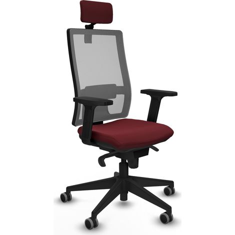 Sedia ergonomica piqueras y crespo Hornas grigio pelle sintetica schiuma