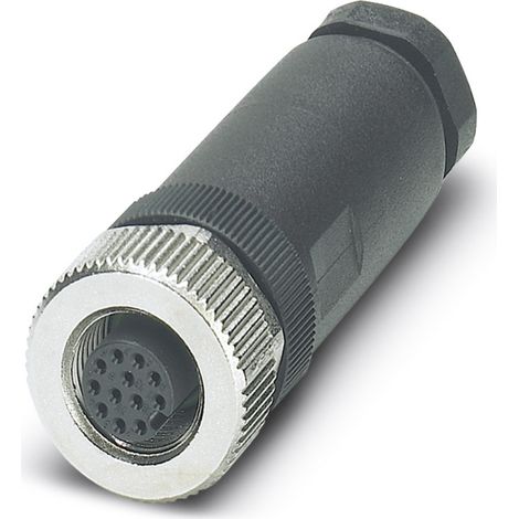 Phoenix Contact 1404420 Sensor-/Aktor-Steckverbinder, unkonfektioniert M12 Buchse, gerade  Polzahl S