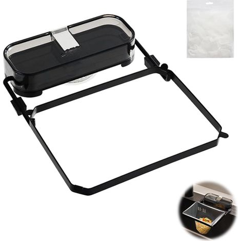 Suction Cup Kitchen Sink Strainer Drain Filter with Mesh Bag for V (1/4)