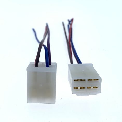 Electromagnetic 40A car relay, air conditioning cooling electronic fan, 4-pin socket, plug, 12V/24V pure copper wire, car-mounted. (1/4)