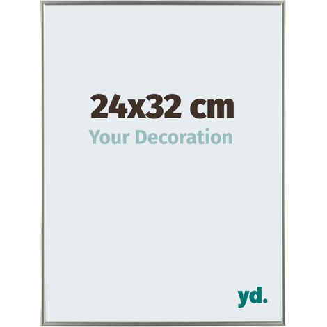 yd. - Cadre photo 24x32 - Champagne - Plastique - Evry