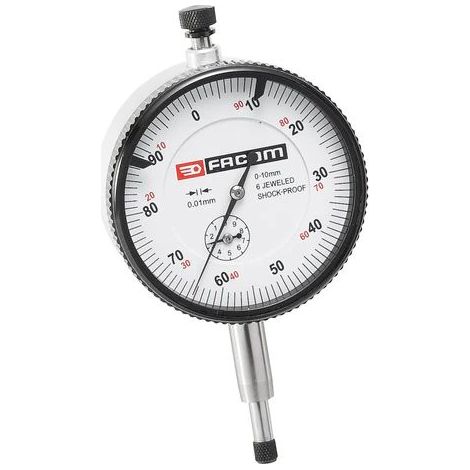 Comparateur Facom, Max 10mm, précision 0,01 mm ( Prix pour 1 )