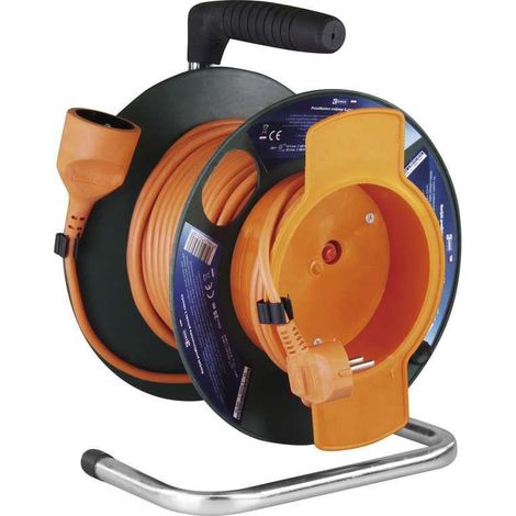Cavo di prolunga Emos arancione 25 metri in PVC resistente