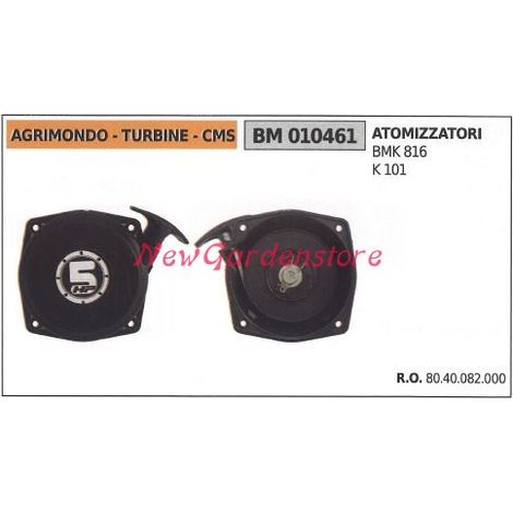 Messa in moto AGRIMONDO motore atomizzatore BMK 816 K 101 010461
