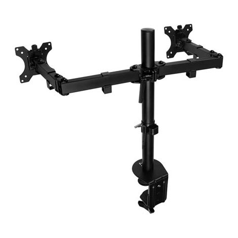 ewent EW1512 support double moniteur noir bureau (1/5)