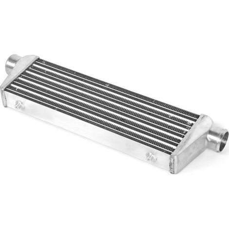 Refroidisseur d'air universel frontal pour turbocompresseur modifié, radiateur de refroidissement moteur, entrée 2,5 pouces (1/5)