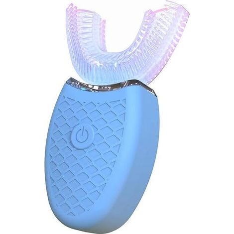 Brosse à dents électrique en forme de U pour adultes, brosse à dents autonettoyante, brosse à dents électrique automatique, brosse à dents nettoyante, pour une bouche fraîche (1/5)