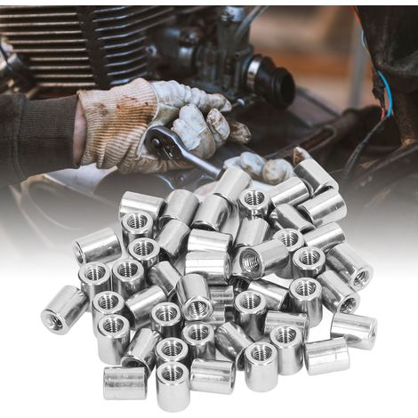 M40,7-8-L10mm Zylinder-Verbindungsmuttern-Set mit Innengewinde (50 Stück) (1/5)