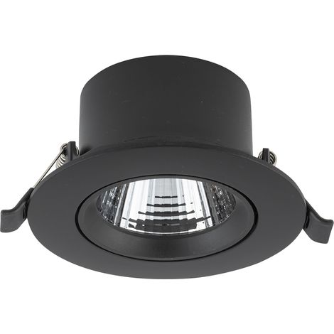 Spot encastré orientable noir LED 5W 3000K Nowodvorski (1/5)