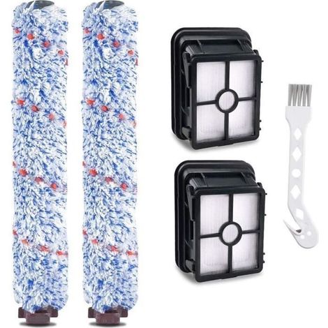 Accessoires pour Bissell Crosswave Brosse,Rouleau et Filtre de Remplacement Brosse Rouleau compatible Bissell 17132 et 2225N Serie (1/4)