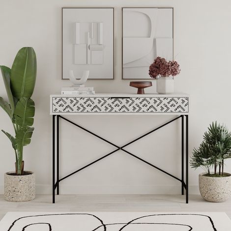 Heaton Console Remastered Display Unit - Ancient White (1/4)