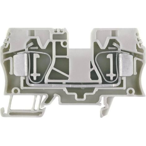 Weidmüller 1746750000-1 Morsetto passante componibile A molla Beige scuro 1 pz.