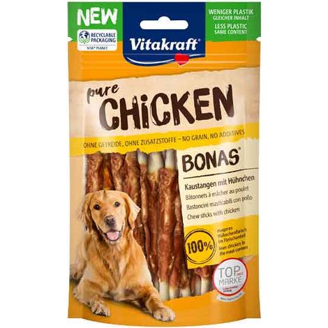 SNACK PER CANI 'CHICKEN BONAS' VITAKRAFT 80 gr - Gusto pollo