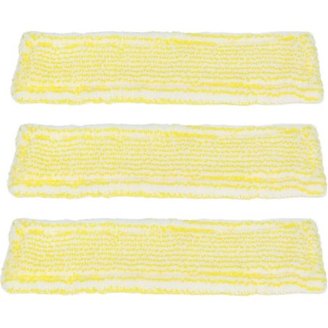 Tampon de nettoyage de vitres en microfibre, tampon de nettoyage de vitres facile à installer pour nettoyeur de vitres Karcher WV2 WV5 (1/4)