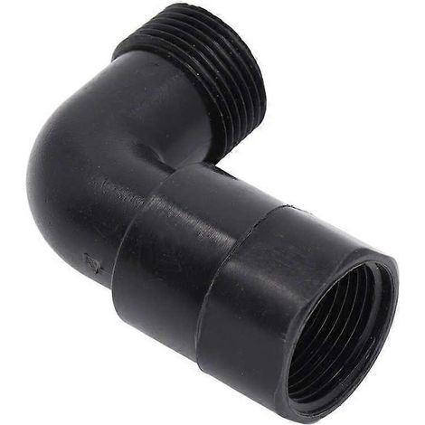 Raccord coudé G1 pour irrigation 8,7 x 6,5 x 3,8 cm, adaptateur pour tuyau d'irrigation et entretien de pelouse, raccords d'eau (1/5)