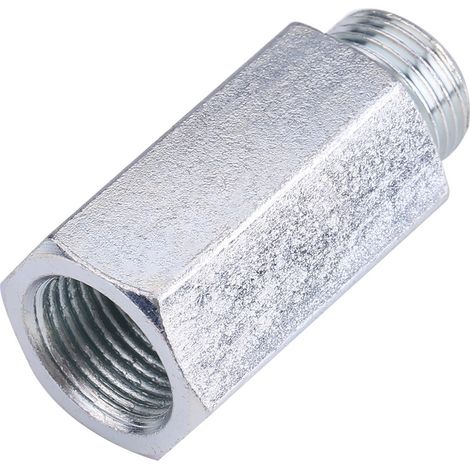 Embout prolongateur en acier inoxydable pour sonde lambda O2 M18x1.5, adapté au décatalyseur hydrogène. (1/5)