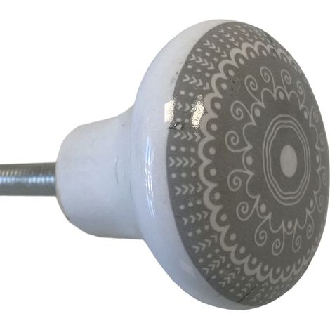 Bouton de meuble Mandala vendu à l'unité (1/3)