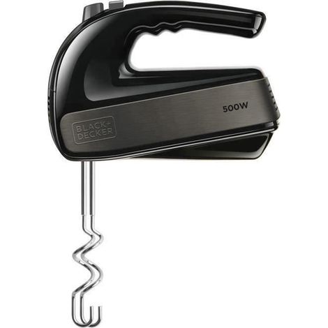 Black & Decker BXMX500E Mixer Handmixer 500 W Schwarz