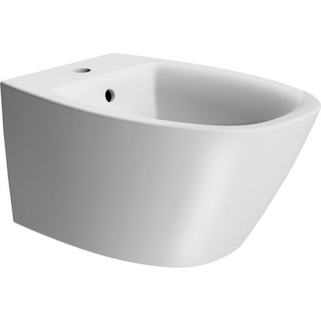 Bidet suspendu MODO 37x54cm, blanc mat (1/2)