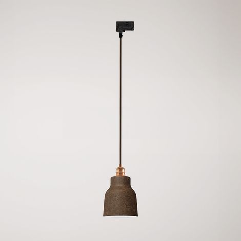 Creative Cables - Candeeiro suspenso com abajur Vase e adaptador de calha - lâmpada não incluída