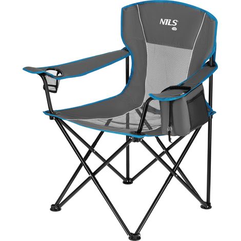 NC3706 chaise touristique grise camp de Nils (1/5)