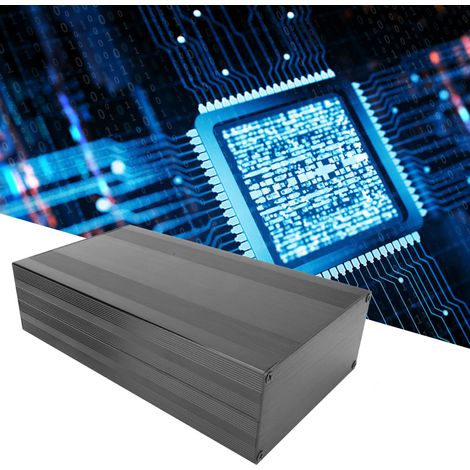 Coffret électronique démontable en aluminium pour refroidissement amplificateur GPS 250 mm (1/5)