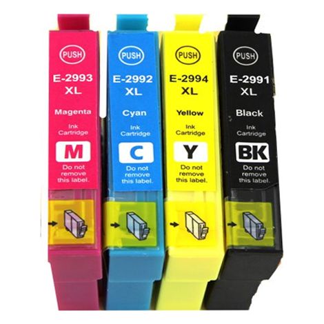 Cartucho de tinta genérico Epson T2991/T2981 (29XL)(C13T29914012/C13T29814012) de alta calidad.

Adecuado para uso en las siguientes impresoras:
Epson