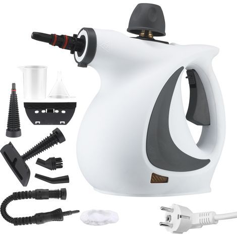 Portable Steam Cleaner, Multi-Purpose Steam Cleaner with 9 Accessories, 1050W Steam Cleaner for Cleaning Windows, Floors, Carpets, Cars, Sofas, and Kitchens (1/5)