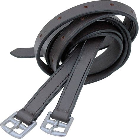 chestnut rosso - Supports en cuir 29 mm x 145 cm